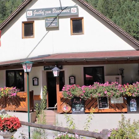 Gasthaus Blunzenwirt Lägenhet Breitenstein Exteriör bild