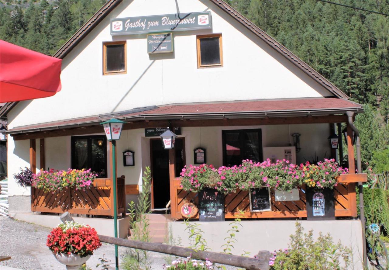 Gasthaus Blunzenwirt Lägenhet Breitenstein Exteriör bild